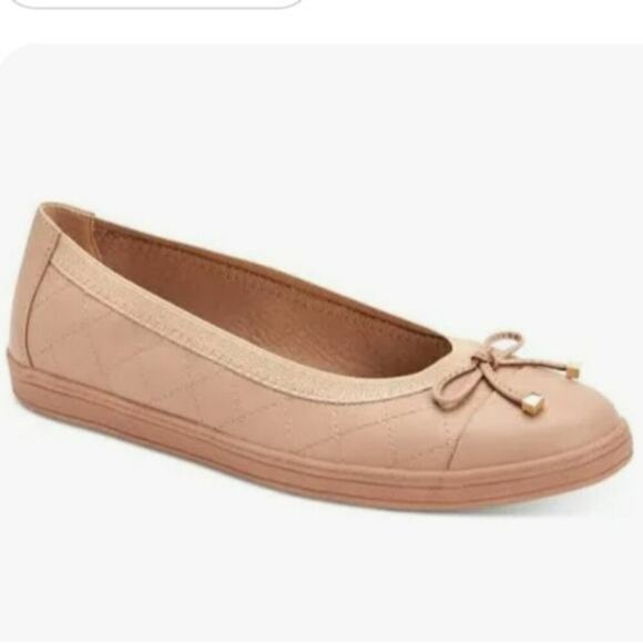 Charter Club Shoes - Charter Club Rennon Flats Nude 7.5